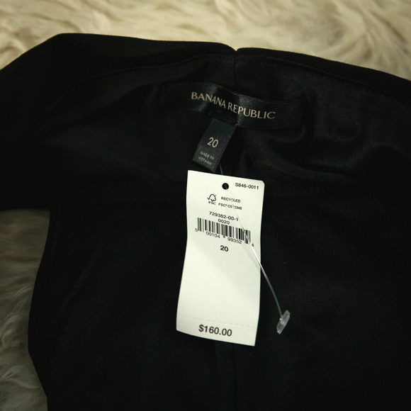 Banana Republic Plus Size 20 Black Misa Halter Cross Neck Sleeveless Midi Dress - Picture 5 of 8